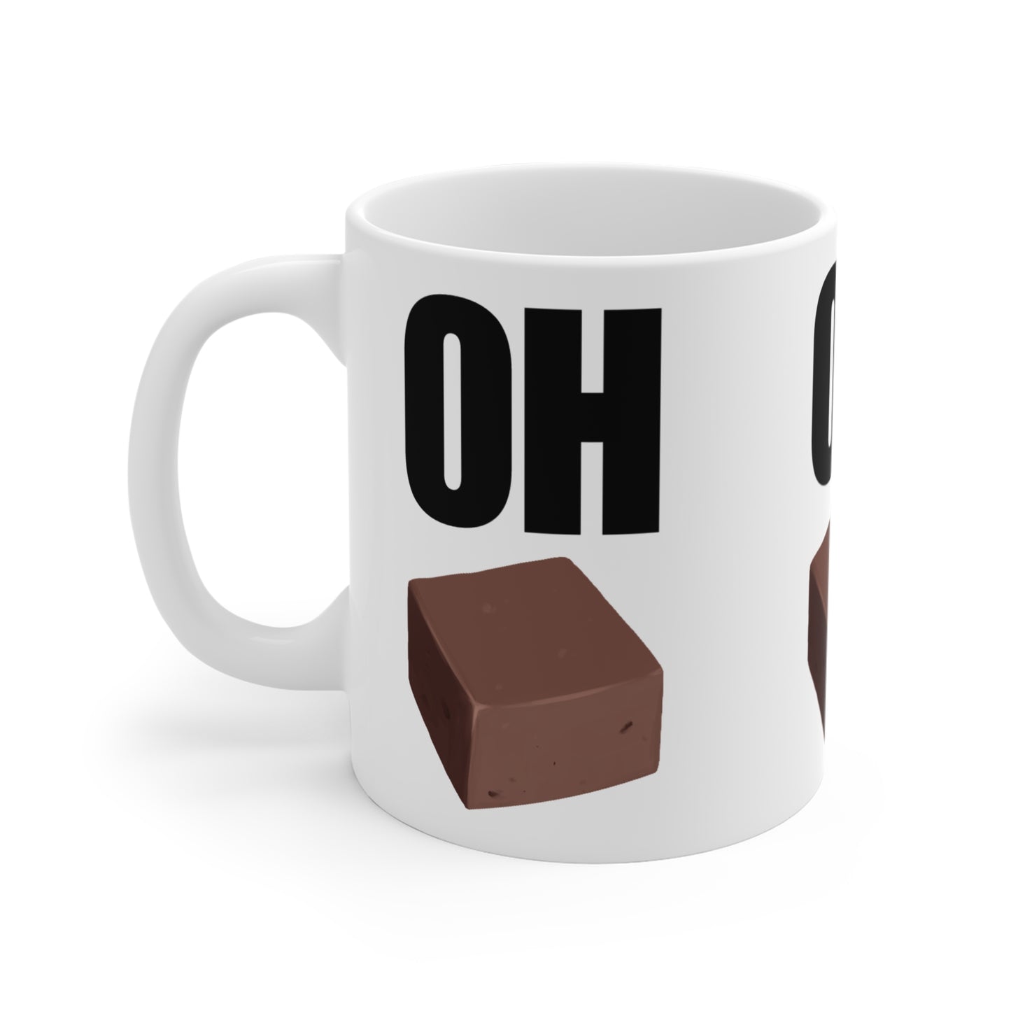 Oh Fudge Funny Censored Mug