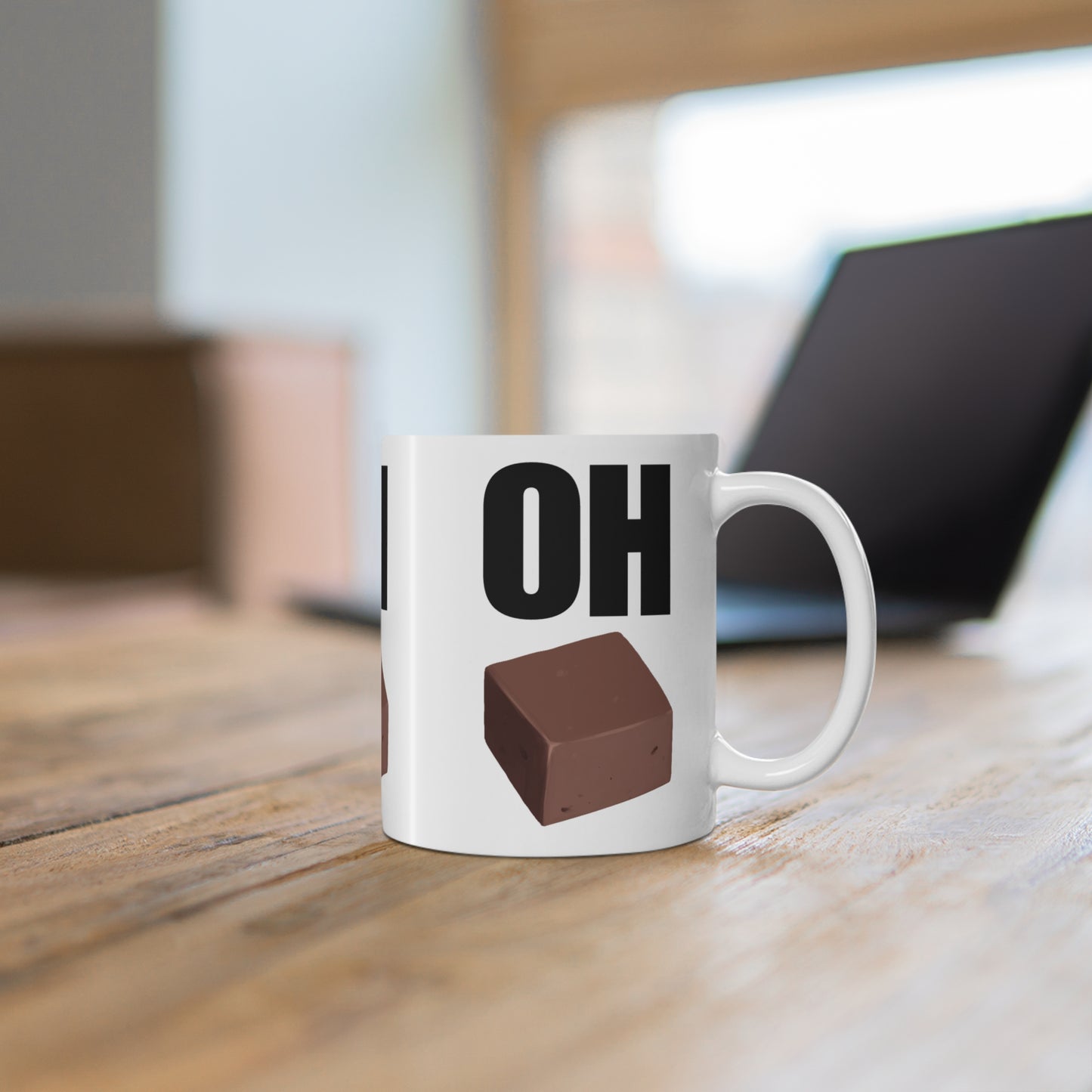 Oh Fudge Funny Censored Mug