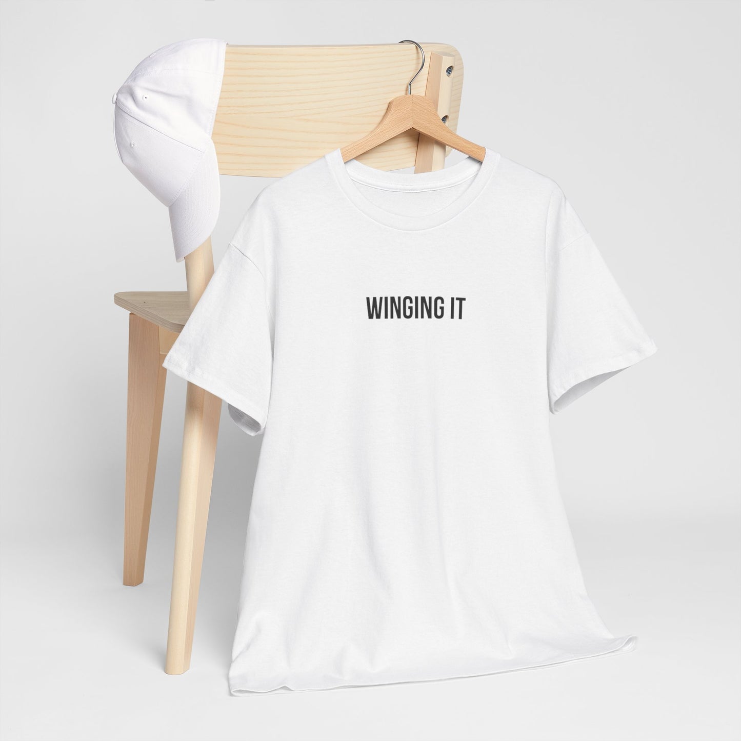 Winging it Unisex Heavy Cotton Tee