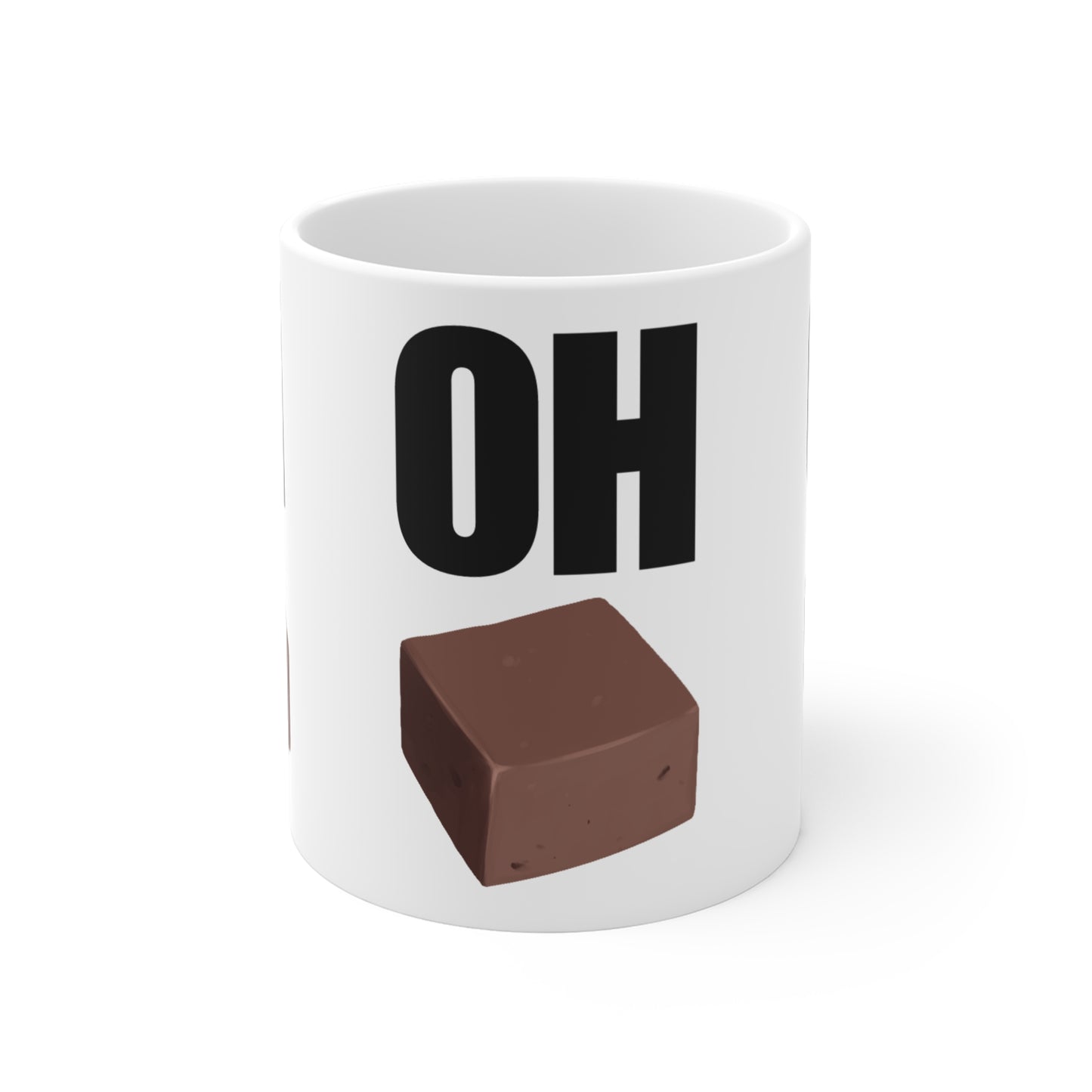 Oh Fudge Funny Censored Mug