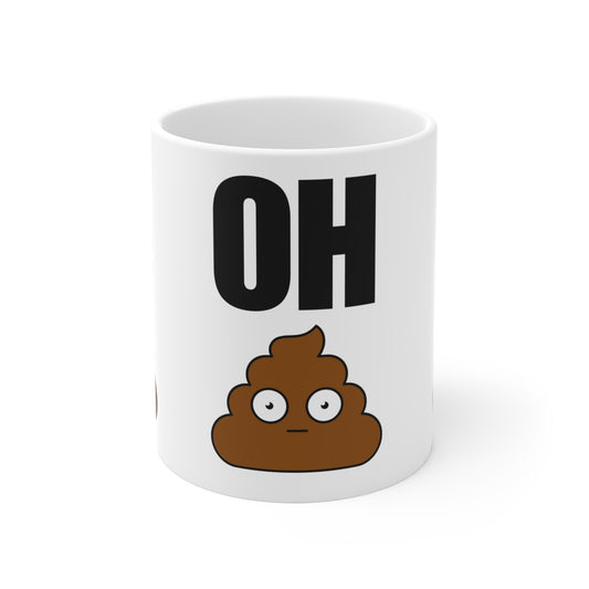 Censored Oh Crap Mug