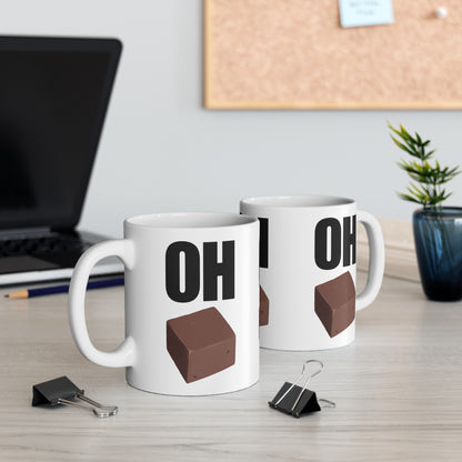 Oh Fudge Funny Censored Mug